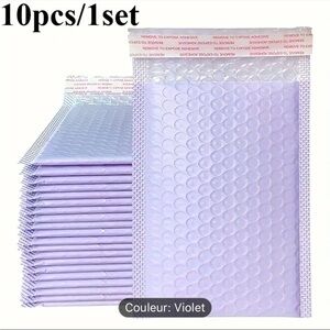 Bubble shipping enveloppe pack of 8 purple